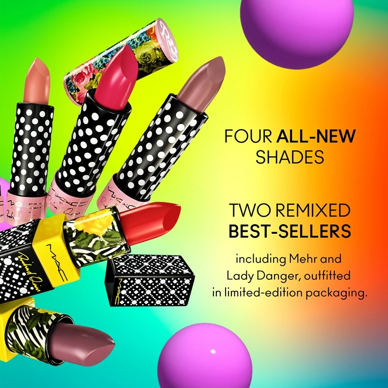 MAC Cosmetics Richard Quinn Exclusive Edition Matte Lipstick – Image 3