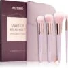 Notino Charm Collection Make-up Brush Set With Cosmetic Pouch
