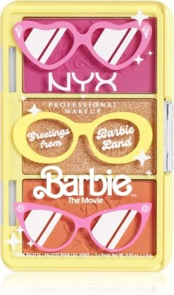 NYX Professional Makeup Barbie Mini Cheek Palette