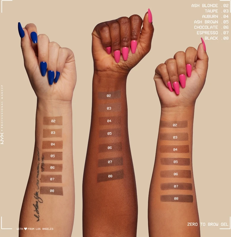 NYX Professional Makeup Zero To Brow Gel – Image 3