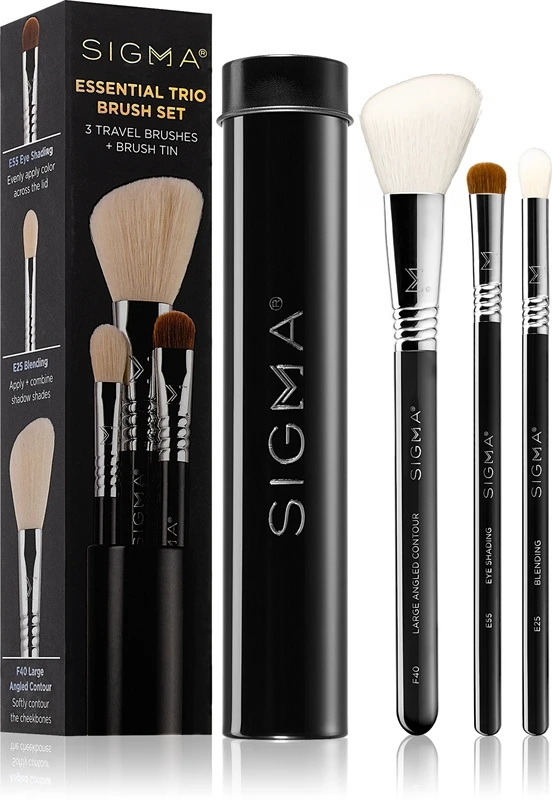 Sigma Beauty Essential Trio Brush Set